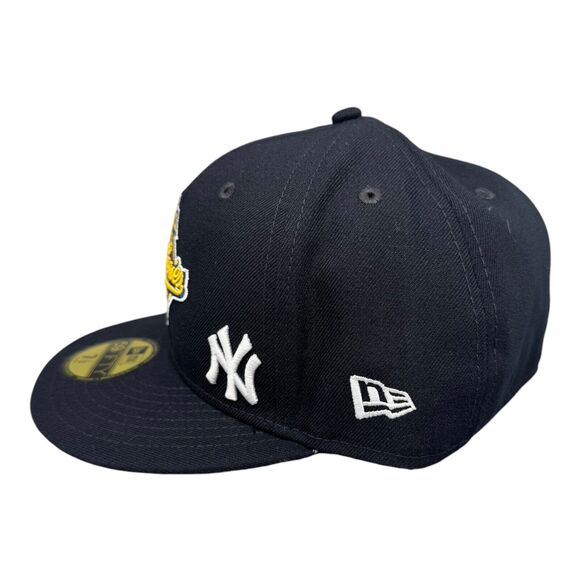 New Era 59fifty New York Yankees 96 WS Patch Fitted Hat Navy Men's 7-1/2 - Picture 4 of 7